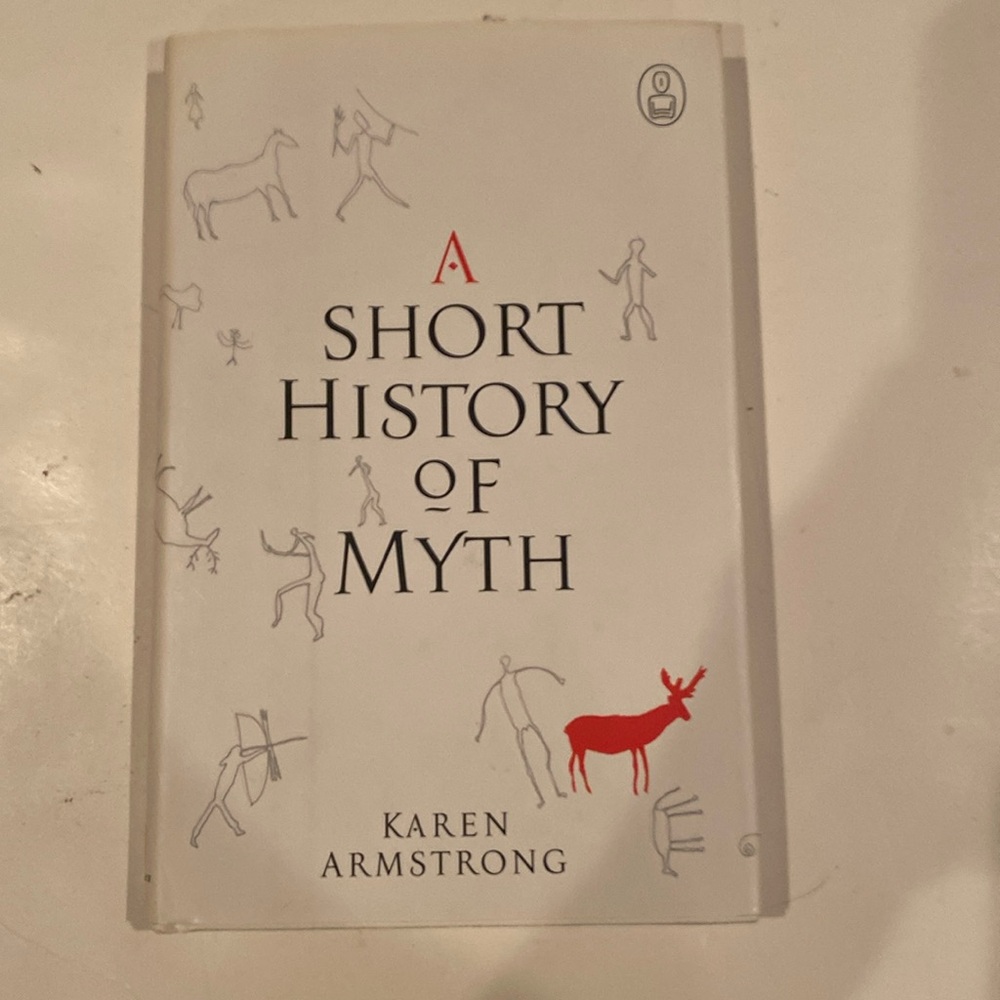 “A Short Story of Myth,” hardcover with dust jacket